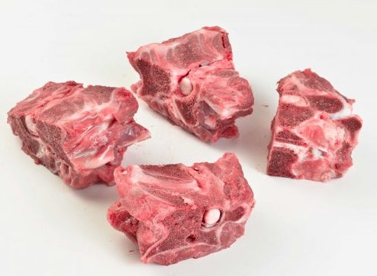 Frozen Veal Neck Bones Raw Dog Food Pet Essentials Warehouse