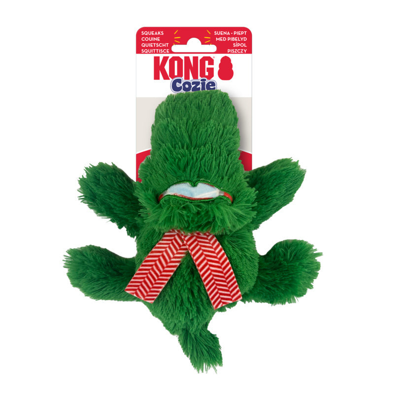 Kong Cozie Ali Alligator Dog Toy - Medium