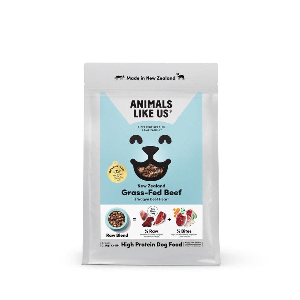 Animals Like Us RawBlend33 Beef Wagyu Beef Heart Freeze Dried Dog Fo