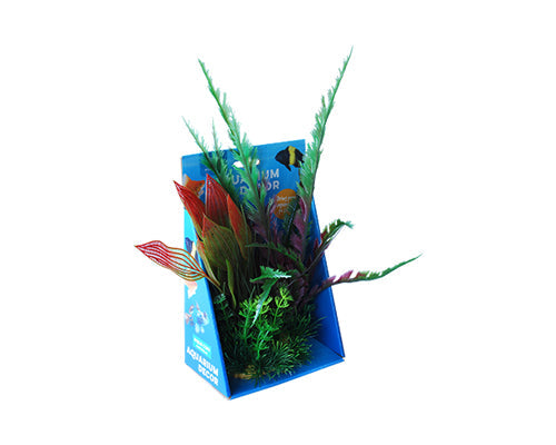 Aqua Care Plant Decor Resin Base, Platic Plants, Plants for Fish Tanks, Fish tank deco, Pet Essentials Warehouse