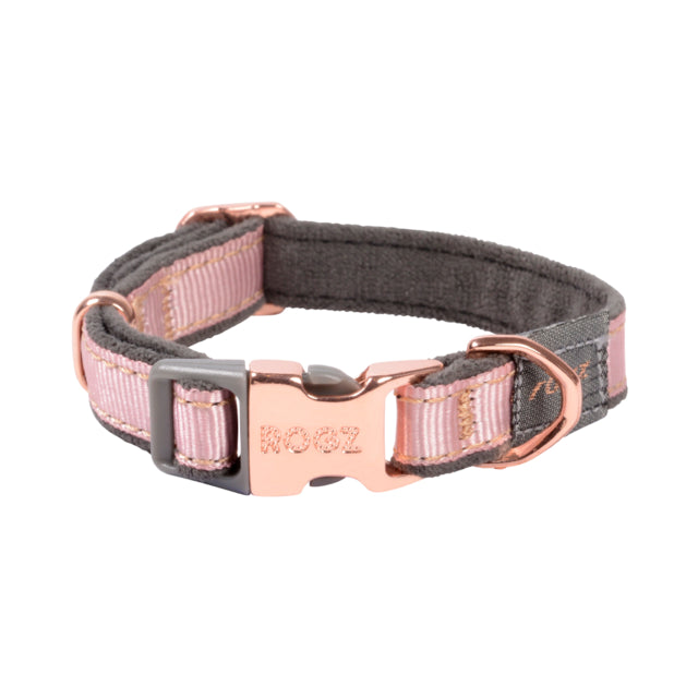 Rogz Urban Classic Dog Collar, Rogz, dog collar, soft dog collar, Puppy collar, Small dog collar, Pet Essentials Warehouse, Pink dog collar