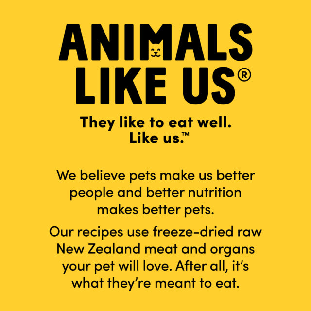 Animals Like Us RawMix50 with Cage-Free Chicken Freeze Dried Dog Food, Pet Essentials Warehouse