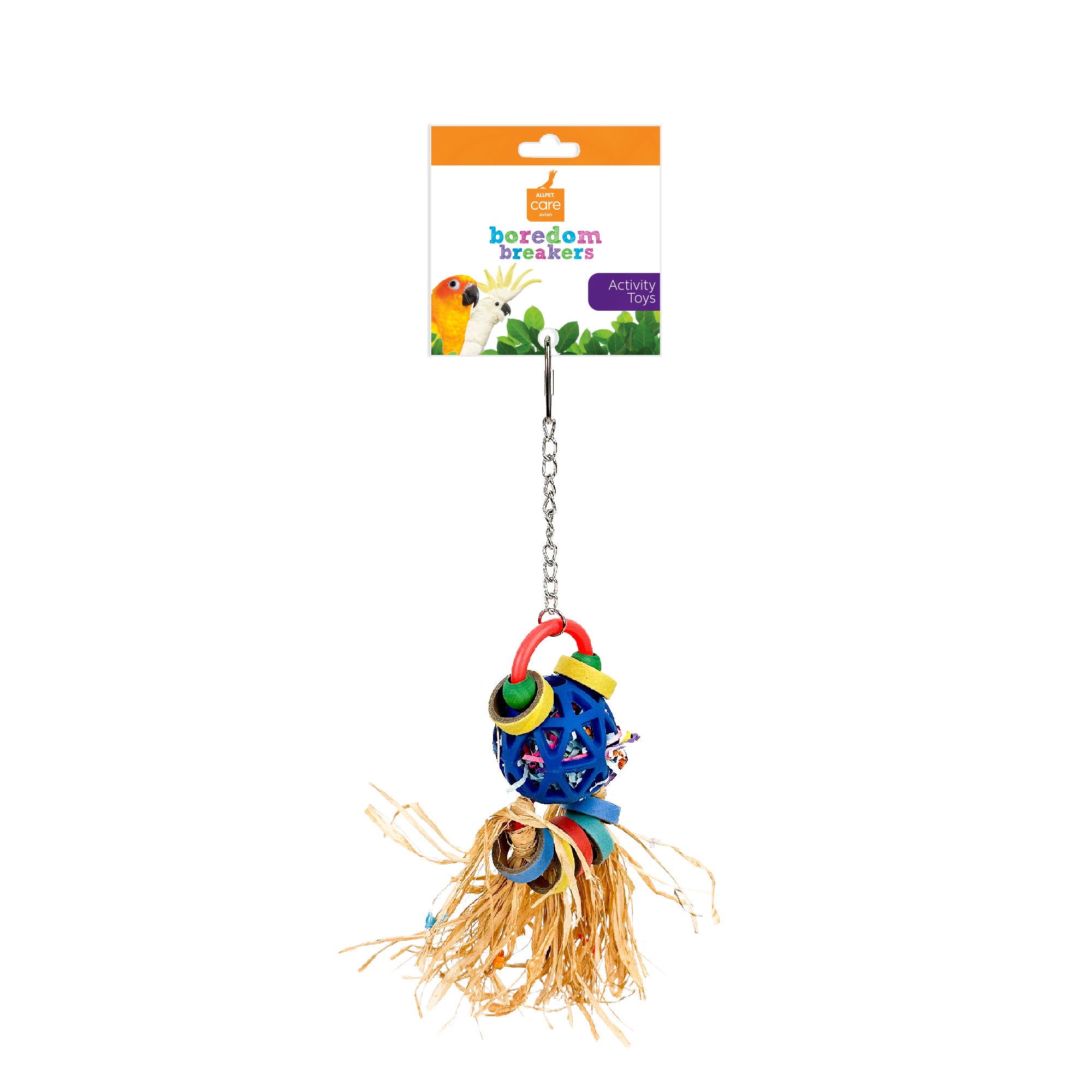 Avian Care Polly Preener & Forager, Bird toy, Toys for birds, Interactive toy for birds, Pet Essentials Warehouse