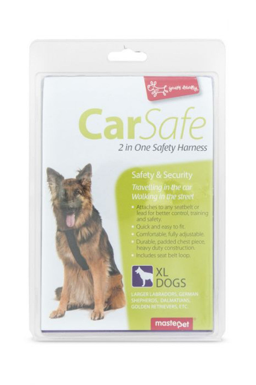 Yours Droolly Dog Car Harness xl dog, big dog car harness, pet essentials warehouse