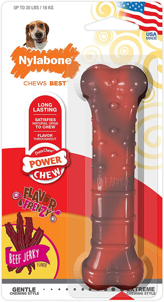 Nylabone Dura Chew Beef Jerky, Pet Essentials Warehouse Napier, Medium nylabone