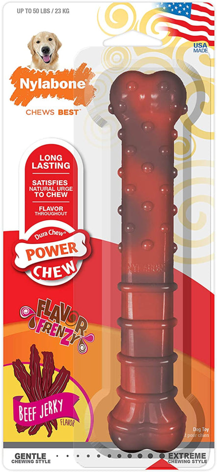 Nylabone Dura Chew Beef Jerky, Pet Essentials Warehouse Napier, Large nylabone