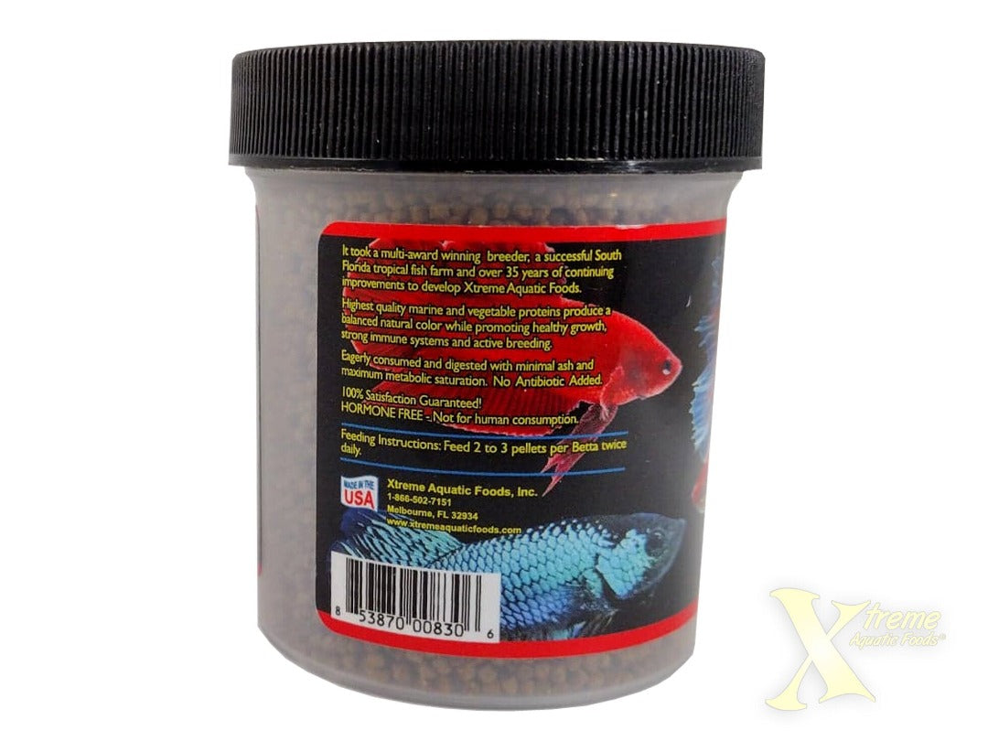 Xtreme Betta Pellets 1mm Semi Floating Pellets barcode, pet essentials warehouse