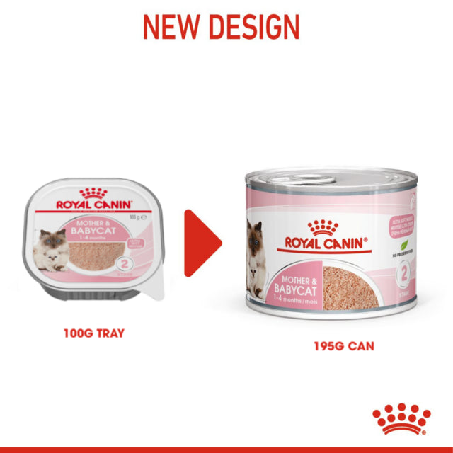 Royal Canin Mother and Baby Mousse, Baby Kitten food, Mother and Baby food, Royal Canin Wet food, Pet Essentials Warehouse