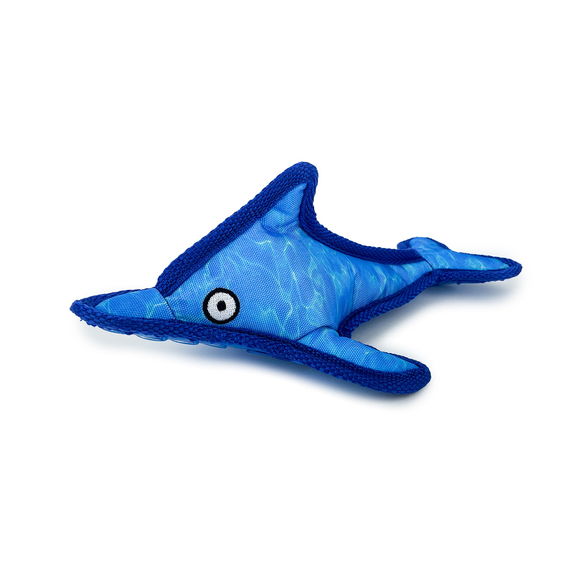 Ruff Play Plush Shark Blue, Ruffplay dog toy, Shark dog toy, Plus ruff play dog toy, Pet Essentials Warehouse