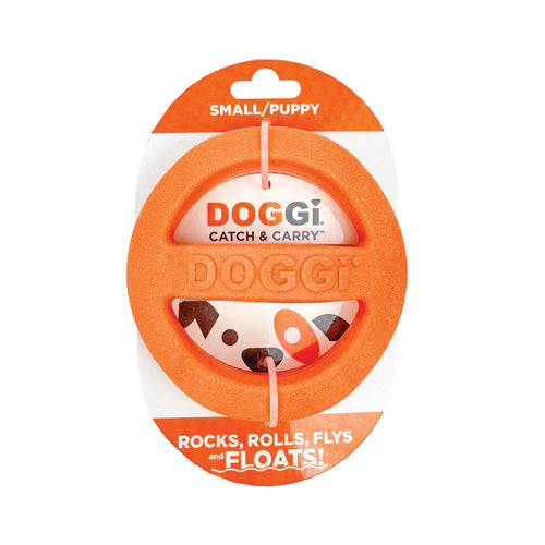 Doggi Fly and Float Dog Toy, Small dog toy, Tug toy for puppies, Puppy toy, Catch and carry dog toy, Pet Essentials Warehouse