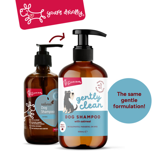 Yours Droolly Gently Clean Dog Shampoo, Shampoo for dogs, Gentle shampoo for dogs, Yours droolly, Pet Essentials Warehouse