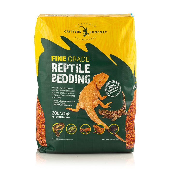 Critters Comfort Reptile Bedding Fine, bearded dragon bedding, pet essentials warehouse