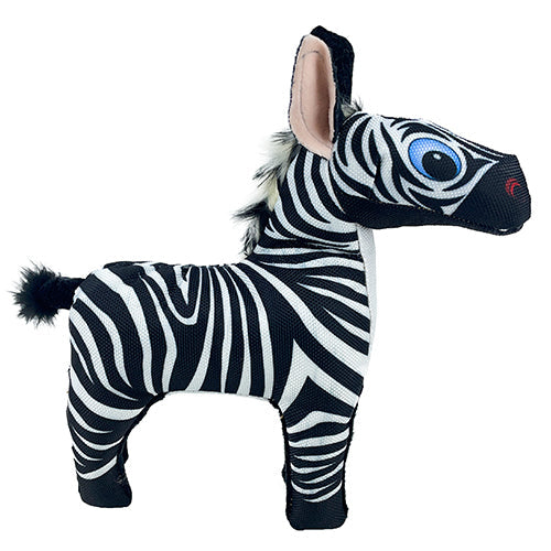 Snuggle Friends Zoey Zebra 26cm Dog Toy, Pet Essentials Warehouse, Snuggle friends dog toy