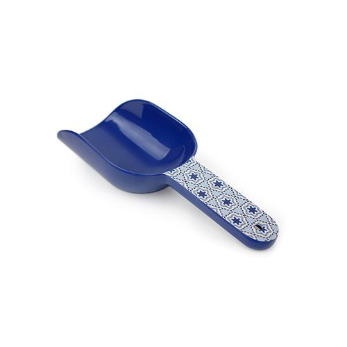 Barkley & Bella Melamine Food Scoop Medina Indigo, Blue Dog and cat food scoops, pet essentials warehouse