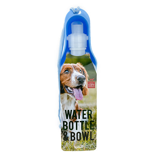 Allpet Water Bottle with Bowl, Travel Water bottle for dogs, Pet Essentials Warehouse