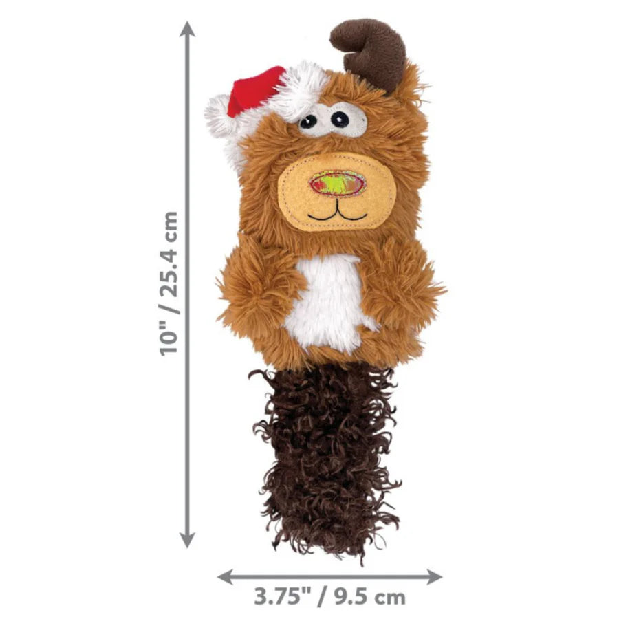 Kong Christmas Holiday Kickeroo Cat Toy size guide, pet essentials warehouse