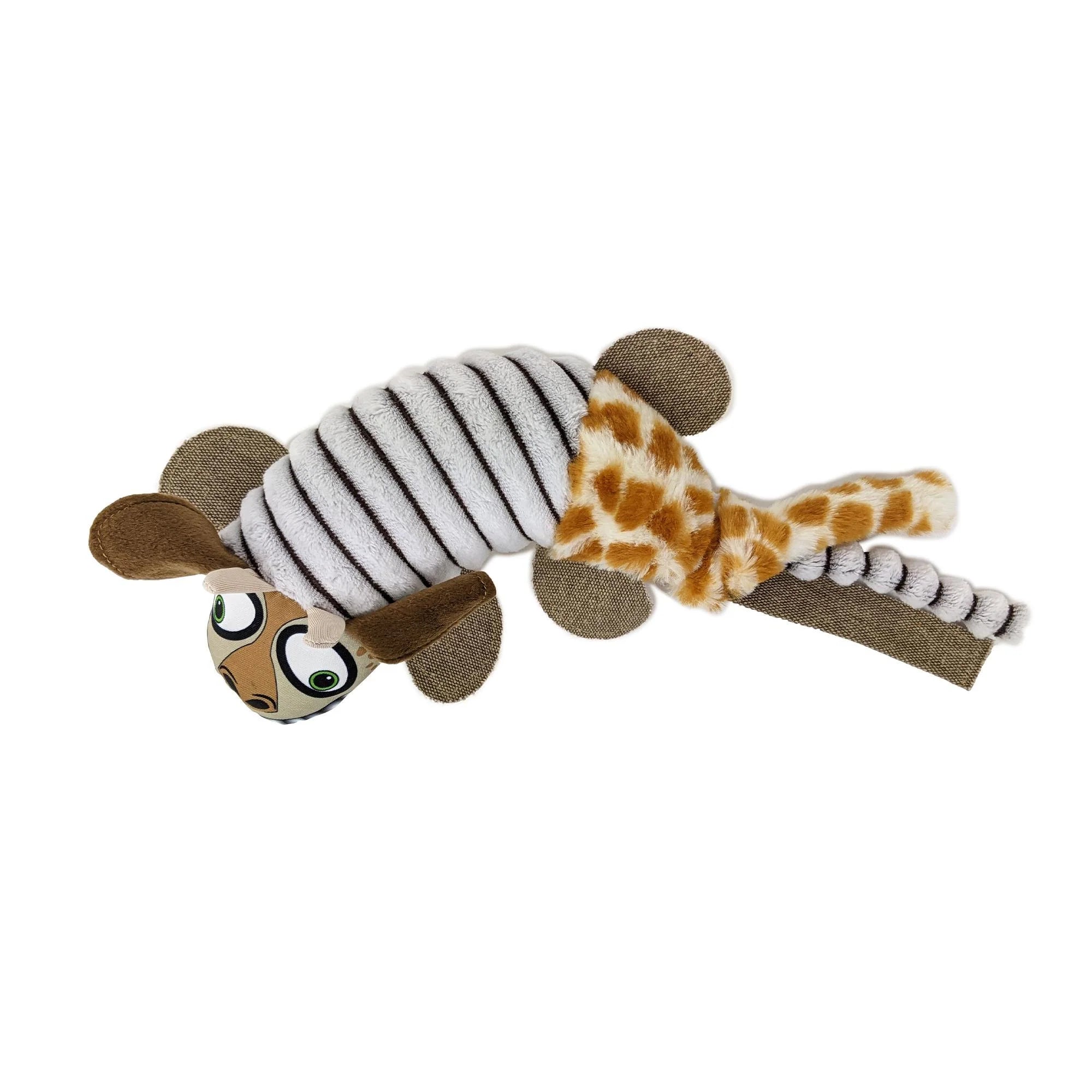 Snuggle Friends Giraffadillo Dog Toy, Plush dog toys, Pet City, Pet Essentials Warehouse