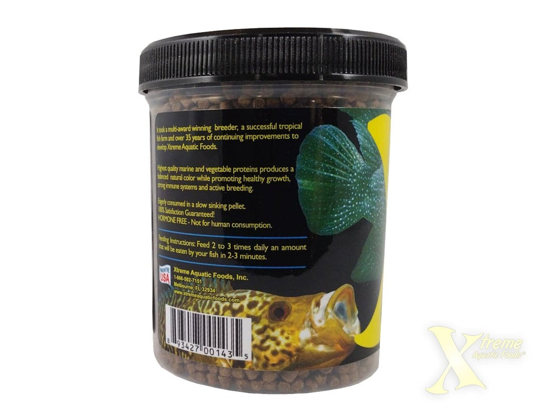 Xtreme Big Fella Slow Sinking Pellet Fish Food feeding instruction, pet essentials warehouse