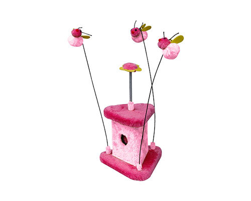 Cat Scratch Post Design 9 Pink