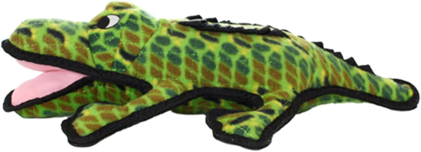 Tuffy Sea Creatures Alligator dog toys, pet essentials warehouse