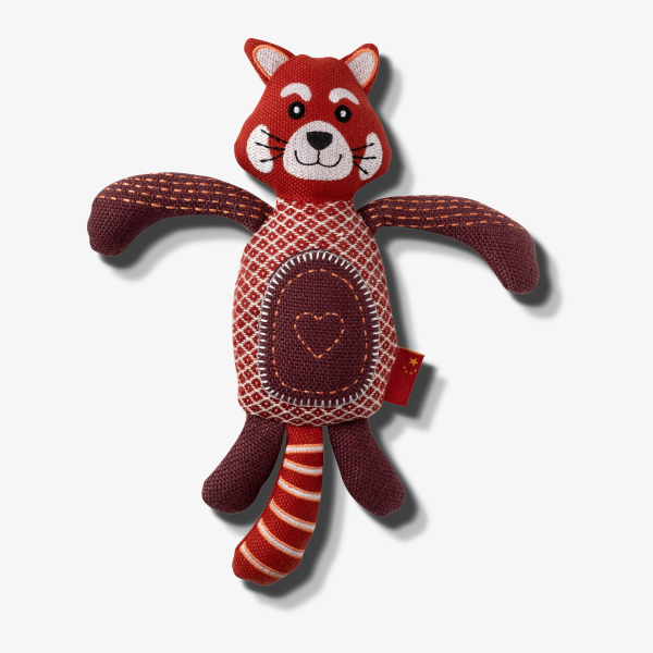 Resploot Red Panda Dog Toy, Soft toys for toys, Pet Essentials Warehouse