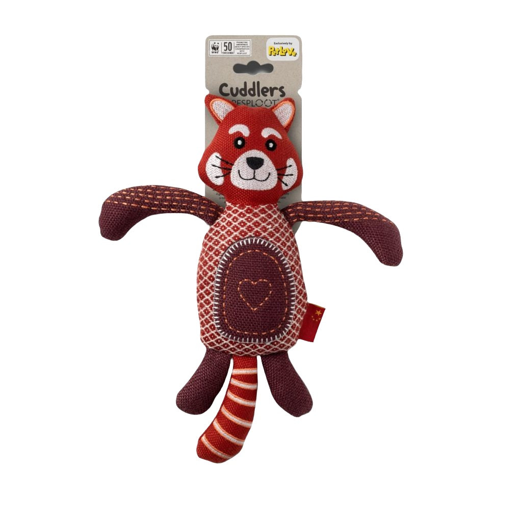 Resploot Red Panda Dog Toy, Red panda dog toy, Soft Toys for dogs, Cuddly toy for dogs, Pet Essentials Warehouse