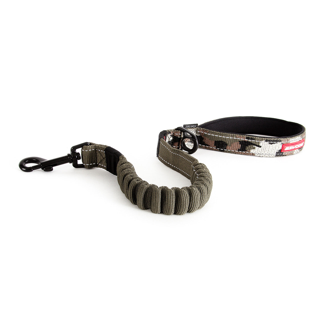 EzyDog Zero Shock Lead Camo 60cm, pet essentials warehouse