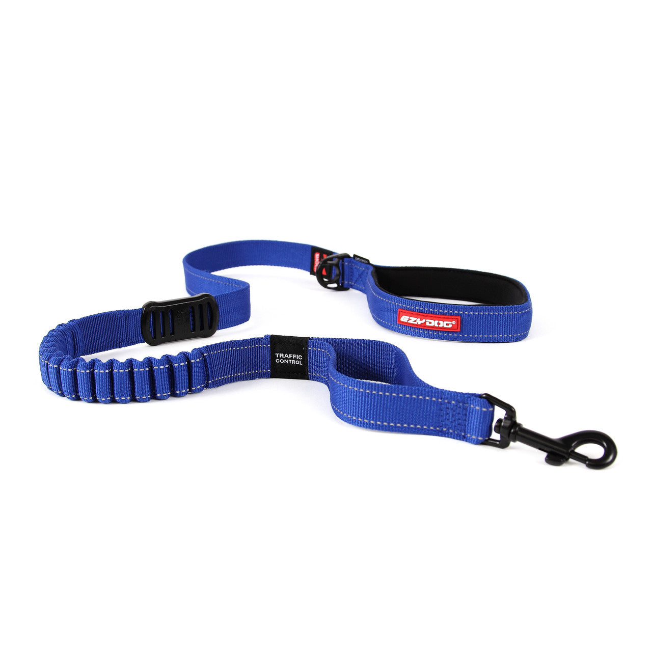 EzyDog Zero Shock Lead blue 120cm, pet essentials warehouse