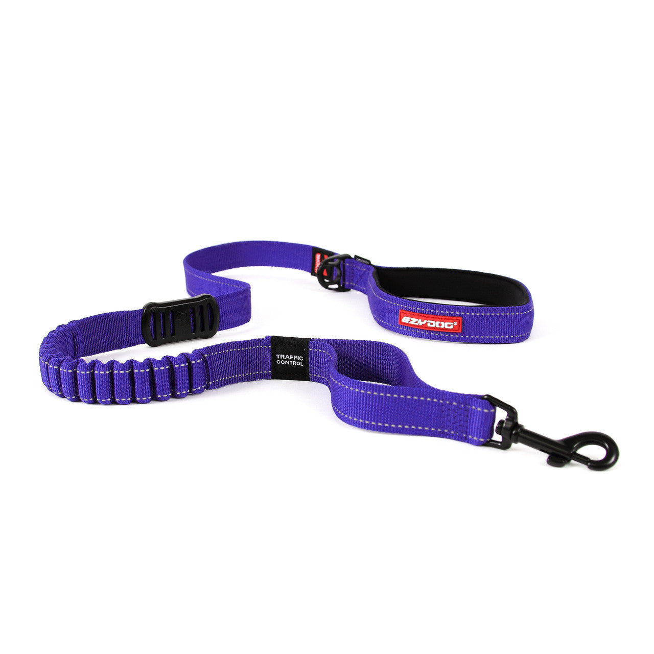 EzyDog Zero Shock Lead Purple 120cm, pet essentials warehouse