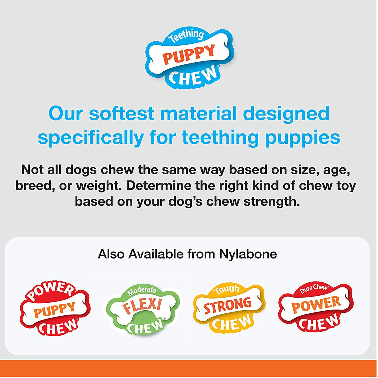 teething puppy chew nylabone poster, pet essentials warehouse