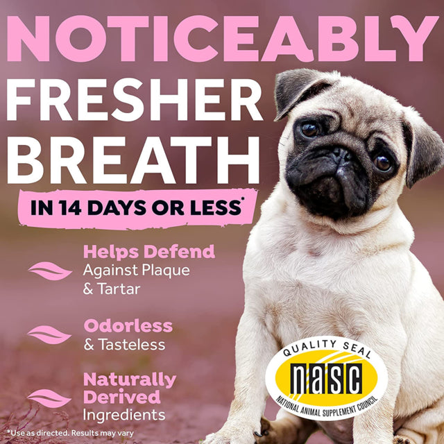 TropiClean Fresh Breath Dental Health Solution for Puppies