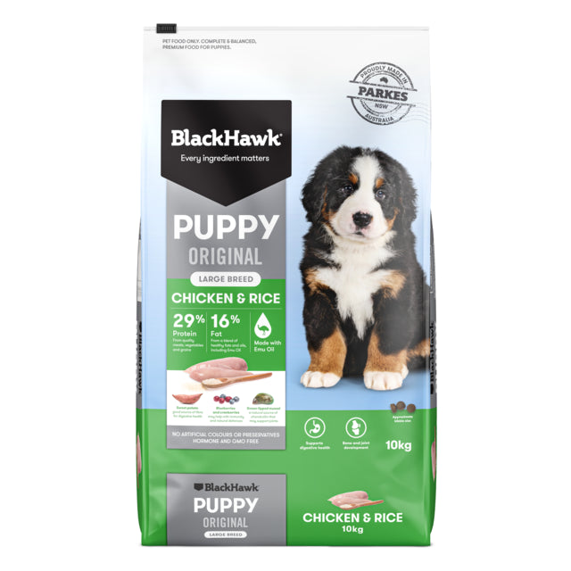 Black Hawk Original Large Breed Puppy Chicken & Rice Dog Food