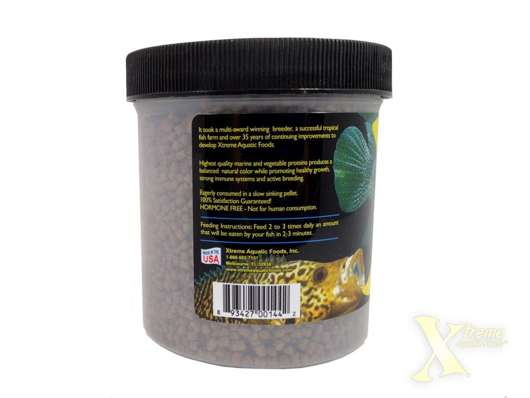 Xtreme Big Fella Slow Sinking Pellet Fish Food barcode, pet essentials warehouse