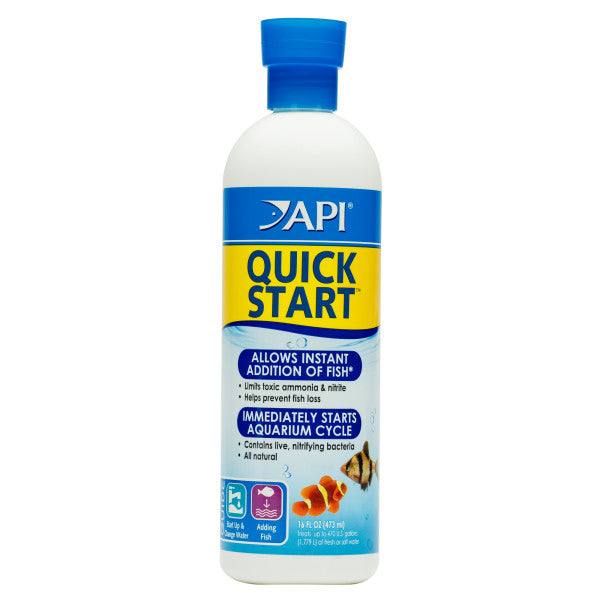 API Quick Start, Quick Start for fish tanks, API, Pet Essentials Warehouse