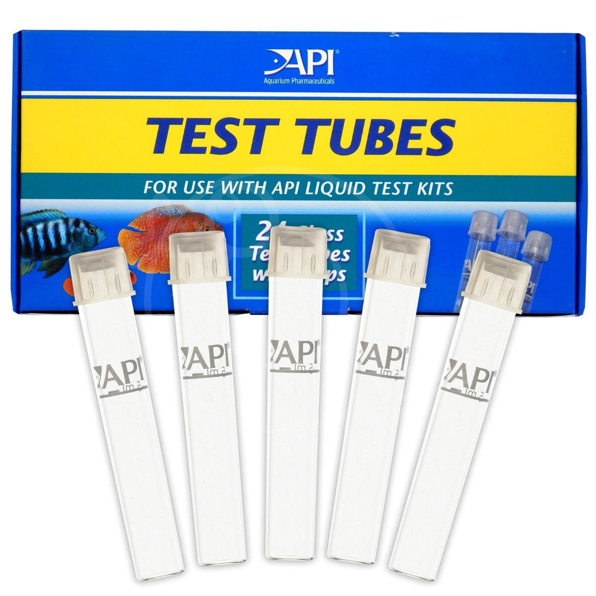 API Single Replacement Test Tube & Cap, Pet Essentials Warehouse