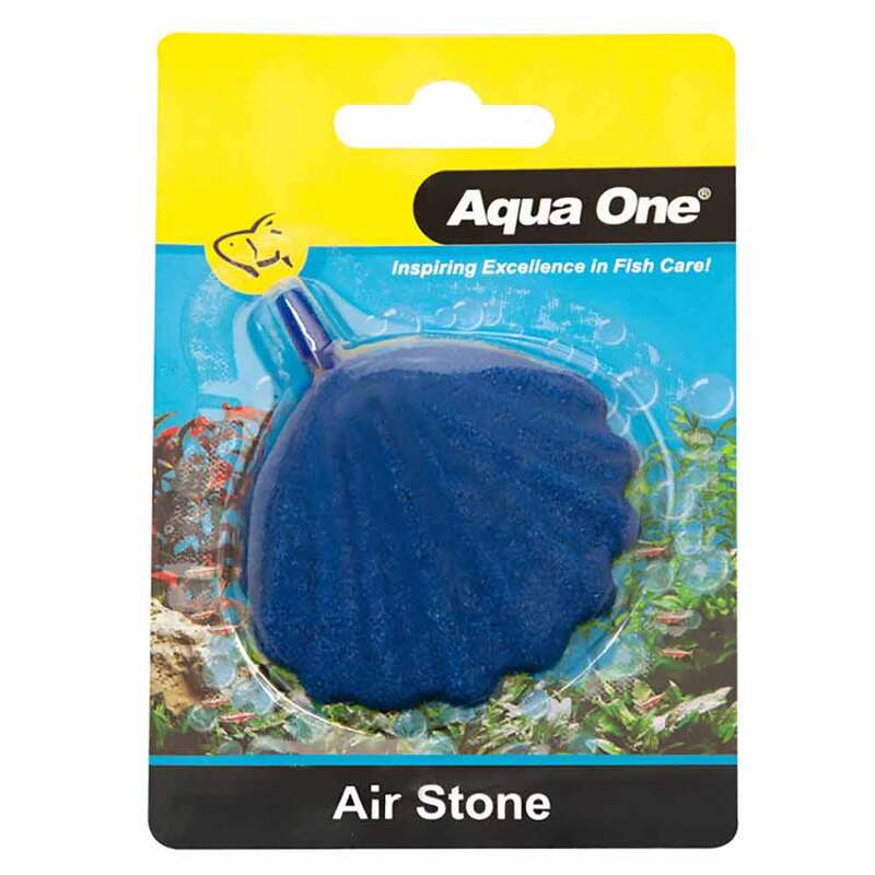 Aqua One Air Stone Shell Fish Medium, Aquarium Air Stone, Pet Essentials Warehouse