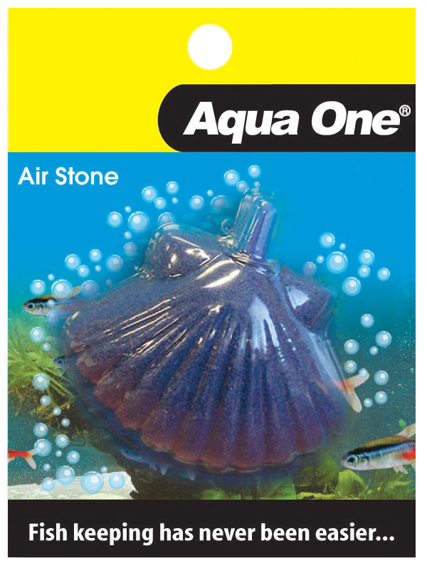 Aqua One Air Stone Shell Fish Small, Aquarium Air Stone, Pet Essentials Warehouse