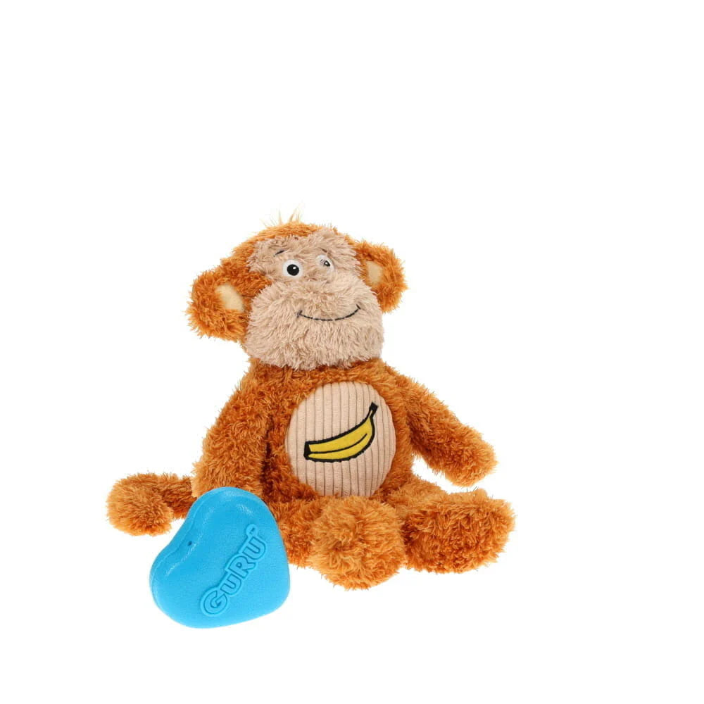 Guru Soft Scents Monkey Dog Toy, Scented toys for dogs, Pet Essentials Warehouse