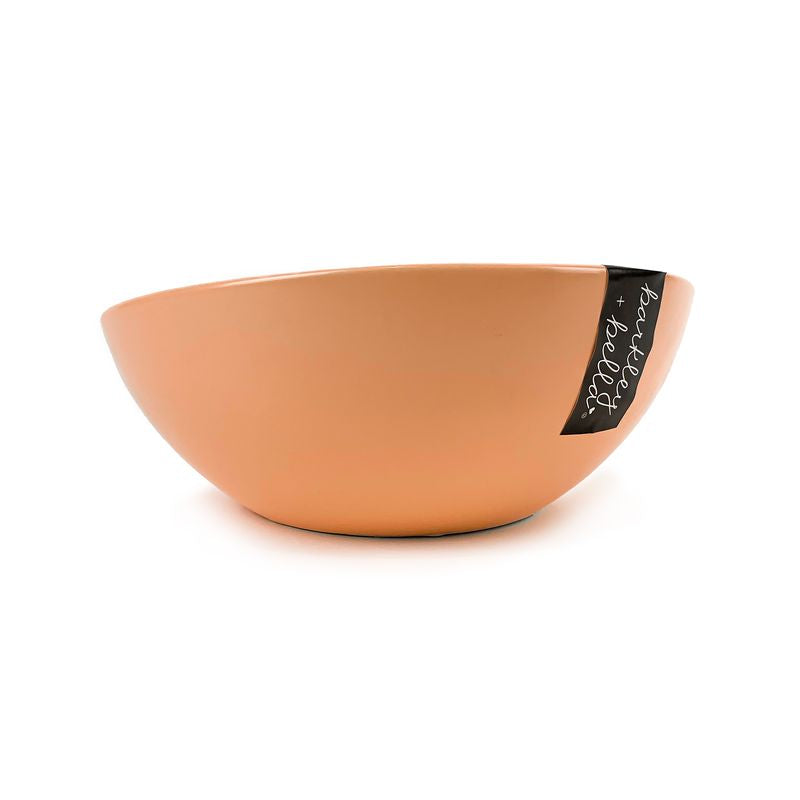 Barkley & Bella Ergonomic Peach, Ergonomic pet bowl, Raised pet bowls, Pet Essentials Warehouse 