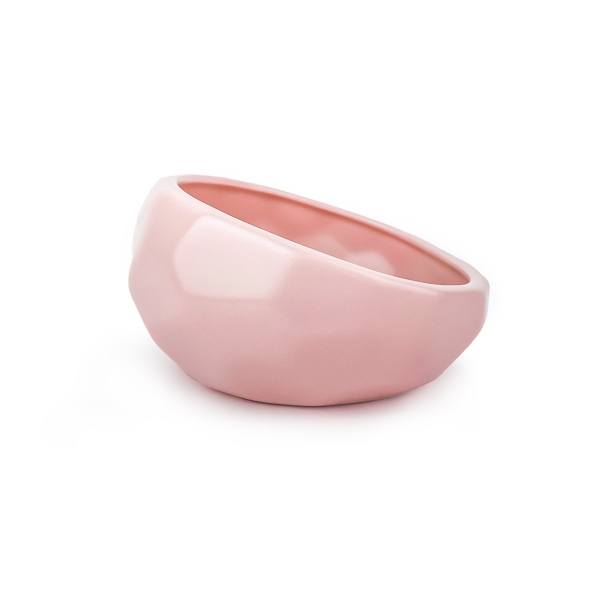 Barkley & Bella Honeycomb Blush Pink, Pink Bowl, Honeycomb pink, Pet Essentials Warehouse