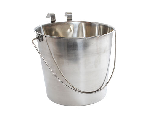 Canine Care Dog Bucket Stainless Steel, Stainless buckets, 10L buckets for pets, Pet City, Pet Essentials Warehouse 