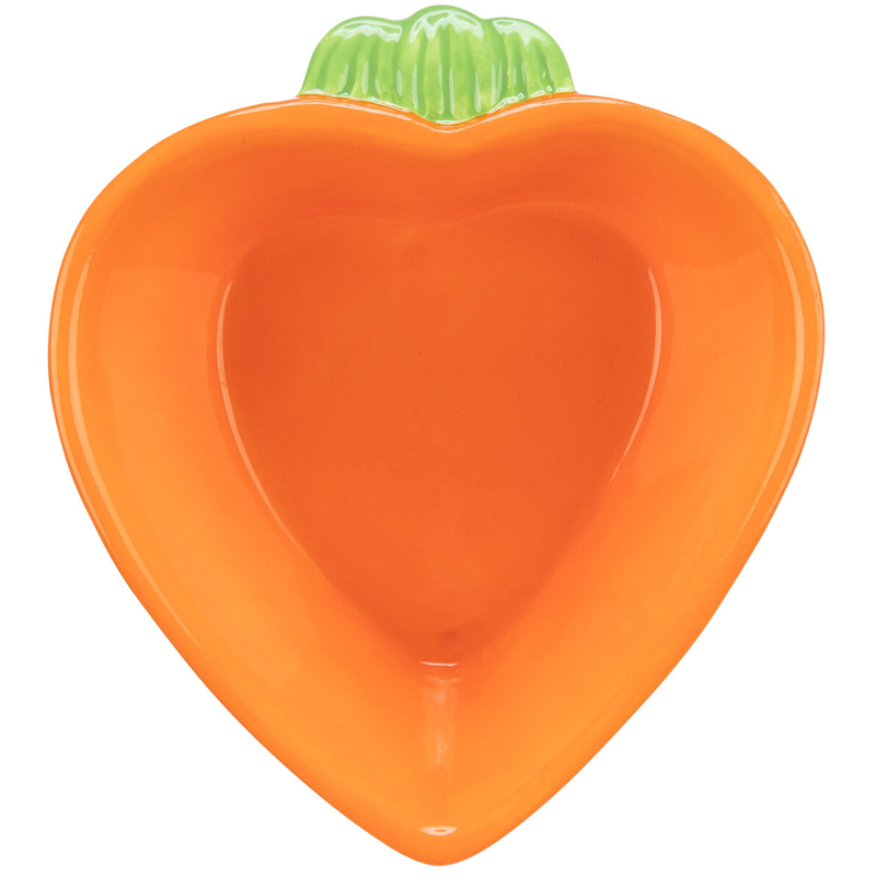 Ceramic Bowl Carrot, Ceramic bowls for pets, Pet Essentials Warehouse 