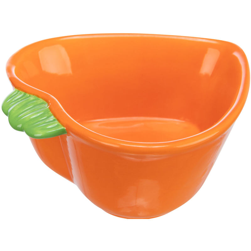 Ceramic Bowl Carrot, Carrot bowls, Pet Essentials Warehouse