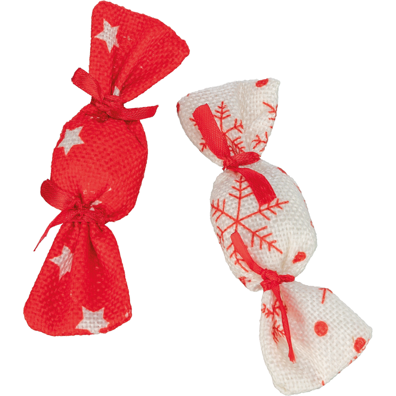 Christmas Rustling Candy Cat Toy, Rustling cat toys, toys for cats, Pet Essentials Warehouse