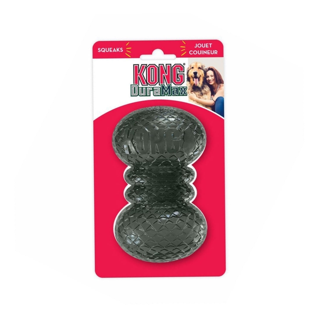 Kong DuraMax Dumbbell Medium Dog Toy, Pet Essentials Warehouse