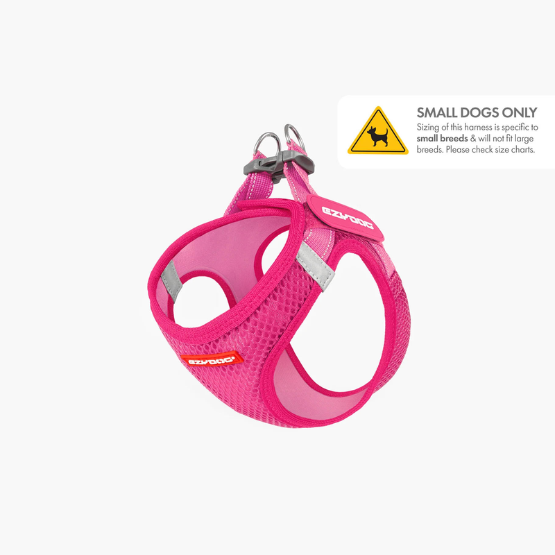 EzyDog Formfit Mesh Harness Pink, Harness for dogs, Pet City, Pet Essentials Warehouse