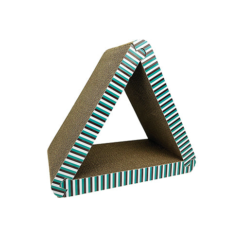 Feline Care Scratching Board Triangle, cardboard cat scratcher, pet essentials warehouse