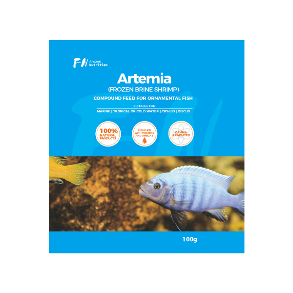 Frozen Nutrition Brine Shrimp Artemia, Pet Essentials Warehouse