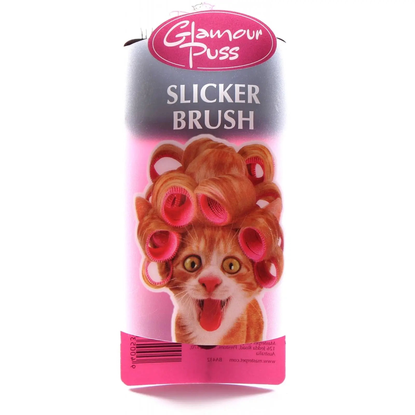 GlamourPuss Cat Slicker Brush, Glamourpuss brush for cats, cat brushes, brush for cats, Pet Essentials Warehouse