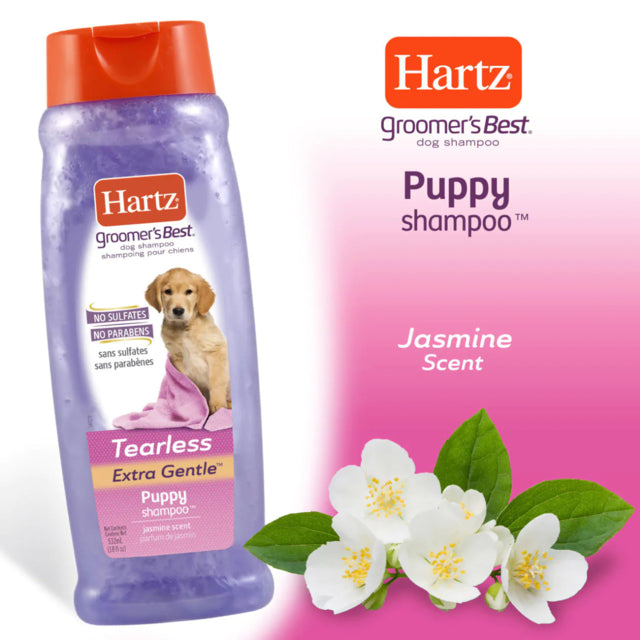 Hartz Groomers Best Puppy Shampoo jasmine scent, pet essentials warehouse